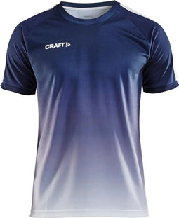 Craft Pro Control Fade - Trainingsshirt - Ergonomisch ontwerp - Navy/White