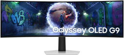 Samsung Odyssey G9 G93SD - Gamingmonitor 49" OLED 240Hz 5120x1440 - Zilver
