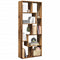 vidaXL - Kamerscherm - / - boekenkast - 67x25x161,5 - cm - hout - oud - houtkleur
