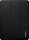 Apple iPad Air 5 10.9 (2022) Hoes - Spigen - Liquid Air Serie - Kunstlederen Bookcase - Zwart - Hoes Geschikt Voor Apple iPad Air 5 10.9 (2022)