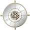 Muurklok Home ESPRIT Champagne Ijzer Spiegel 67 x 8 x 67 cm
