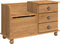 vidaXL - Entree - Opslagbank - 'ASKIM'Honingbruin - 100x39x62 - cm - Massief - Vurenhout