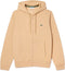 Lacoste Fleece Hoodie - Rits - Gevoerde Capuchon Kangoeroezak - Croissant