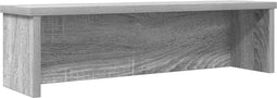 vidaXL - Keukenrek - stapelbaar - 50x15x16cm - bewerkt - hout - grijs - sonoma - eiken
