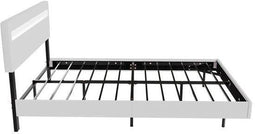 Zwevend Bed Lissabon - 140x200cm - LED Verlichting - Wit