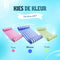 Travelly - Luxe Waterhangmat - Comfortabel drijven - Blauw