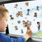 PAW Patrol Totum - Raamstickers - 45 niet permanente statische stickers - (4 vellen)
