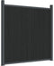 vidaXL - Schuttingpaneel - 526x186 - cm - HKC - grijs