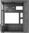 Tacens 2ALUXM - ATX kast - Micro-ATX Mini-ITX - 4 uitbreidingssleuven - Zwart