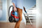 Philips PowerPro Compact FC9330/09 - Stofzuiger zonder zak - 900W 99,9% stofopname - Sporty red