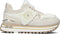 Liu Jo Maxi Wonder 48 - Lage sneakers - Off white suède met fluffy textiel - Beige