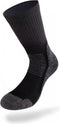 Lenz Wandelsokken Trekking 4.0 Polypropyleen Zwart/grijs Maat 35-38