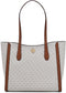 Schoudertas Michael Kors Leida Beige 34 x 29 x 12 cm