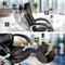 tectake® Bureaustoel - Luxe directiestoel - Ergonomisch - Zwart