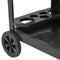 vidaXL - Dranktrolley - 69x53x72 - cm - kunststof - antraciet