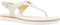 Michael Kors Jilly Flat - Dames Sandalen - Plateau zool - Wit - Maat 37