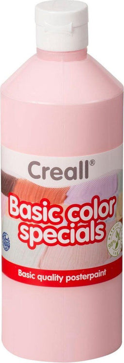 Plakkaatverf creall basic pastel rood 500ml | 1 fles