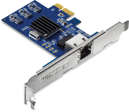 Trendnet TEG-25GECTX - PCIe Netwerkadapter - 2.5Gbps Ethernet RJ-45 - Inclusief installatiehandleiding