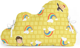 Wiegbeschermer HappyFriday Basic Kids Yellow bricks Multicolour 60 x 40 cm