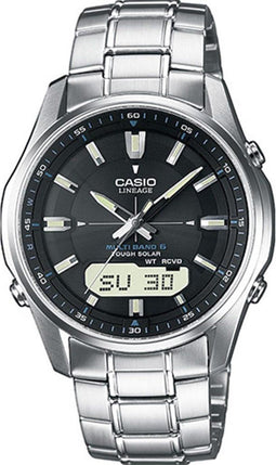 Casio LCW-M100DSE-1AER - Polshorloge - Solar - Zilverkleurig (1 stuk)