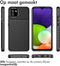 iMoshion Hoesje Geschikt voor Samsung Galaxy A03 Hoesje Siliconen - iMoshion Thunder Backcover - Zwart
