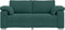 vidaXL - Ligzetel - Sofa - Donkergroen - 140 - cm - Stof
