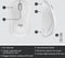 Logitech MK295 - Draadloos Toetsenbord en Muis Combo - Stil - Wit