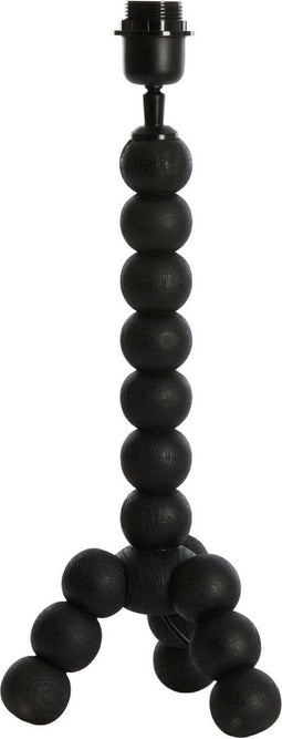 Light & Living Tafellamp Veglio - Mat Zwart - Ø20cm - Woonkamer - Slaapkamer