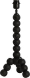Light & Living Tafellamp Veglio - Mat Zwart - Ø20cm - Woonkamer - Slaapkamer