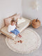 Tapis Petit Vloerkleed Rond - Emma Dots Pink Ø130cm