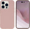iMoshion Hoesje Geschikt voor iPhone 14 Pro Hoesje Siliconen - iMoshion Color Backcover - lichtroze