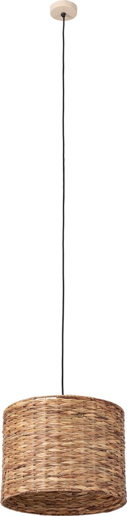 PTMD Jaden Natural Seagrass Hanging Lamp HerringboneSV4