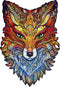 UNIDRAGON Houten Puzzel Voor Volwassenen Dier - Vurige Vos - 308 stukjes - King Size 27x40 cm