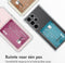 iMoshion Hoesje Geschikt voor Samsung Galaxy S24 Ultra Hoesje Met Pasjeshouder - iMoshion Softcase Backcover met pashouder 2.0 - Transparant