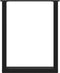 vidaXL - Salontafelpoten - 3 - st - U-vormig - 70x(72-73) - cm - staal - zwart