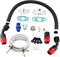 Turbo olietoevoerleiding turbo kit, Turbo AN10 olietoevoer retourleiding, adapter flens set voor T3 T4 GT35 T70 T66