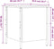vidaXL - Opbergbankje - 40x42,5x50 - cm - bewerkt - hout - sonoma - eikenkleurig