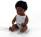 Miniland Babypop Afro-Amerikaanse Jongen 38cm