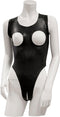 Guilty Pleasure GP Datex Body Met Open Cups - Zwart