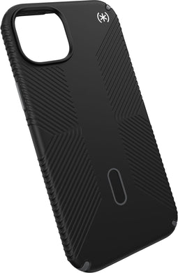 Speck Presidio2 Grip - Soft case - Microban - Zwart (iPhone 15 Plus)