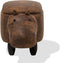 HIPPO - Hocker - Bruin - Kunstleer