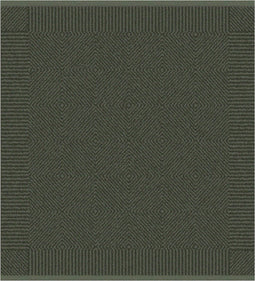 DDDDD Cisis - Keukendoek - Set van 6 - Katoen - 50x55 cm - Donkergroen (6 stuks)