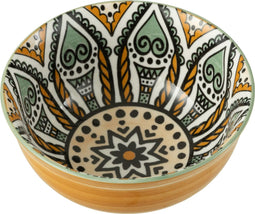 J-Line kom Jam - porselein - mix - small - 2 stuks