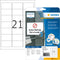 Herma Labels white 63,5x38,1 removable SuperPrint 525 pcs.