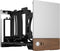 Fractal Design Terra - Mini-ITX Behuizing - Aluminium Walnoot - Zilver