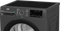 Beko BM3T3824A - Warmtepompdroger - 8 kg trommelinhoud - 15 programma's - Anthraciet
