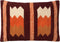 Dutch Decor LINO - Sierkussen kelim 40x60 cm - Merlot - rood - Inclusief binnenkussen