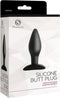 Anale Plug S Pleasures Siliconen Zwart (Ø 4 cm)