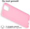 iMoshion Hoesje Geschikt voor Samsung Galaxy A03 Hoesje Siliconen - iMoshion Color Backcover - Roze