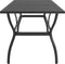 vidaXL - Tuintafel - 190x80x72 - cm - staal - antraciet
